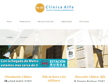 Tablet Screenshot of alfaadicciones.cl